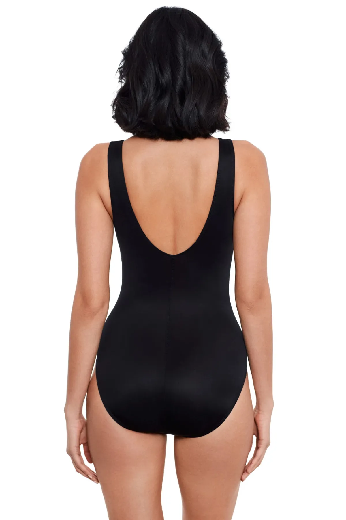 Miraclesuit High Neck|One Pieces-Illusionists Palma Mesh High Neck One Piece Swimsuit
