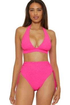 Trina Turk Triangle|Halter-Indio Halter Bikini Top