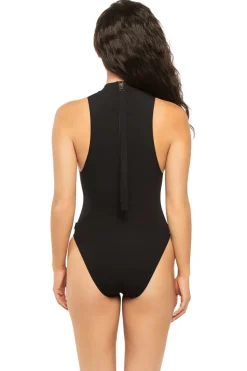 Shan High Neck|High Leg-Intemporel One Piece Swimsuit