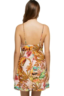 Farm Rio Sundresses-Into The Jungle Mini Dress