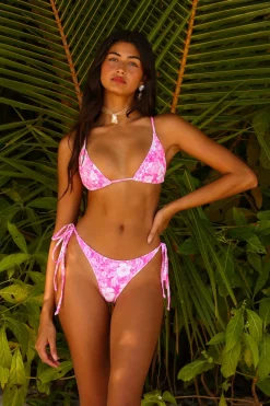 Kulani Kinis Triangle|Bikinis-Island Blush Triangle Bikini Top