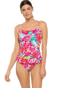 Tommy Bahama Tank|Tankinis-Island Cays Fiesta Reversible Tankini Top