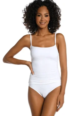 La Blanca Tank|One Pieces-Island Goddess Lingerie One Piece Swimsuit