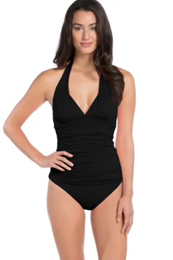La Blanca Halter|Tankinis-Island Goddess Tankini Top