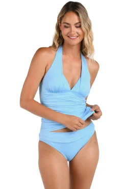 La Blanca Halter|Tankinis-Island Goddess Tankini Top