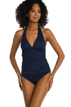 La Blanca Halter|Tankinis-Island Goddess Tankini Top