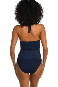 La Blanca Halter|Tankinis-Island Goddess Tankini Top