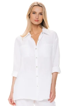Helen Jon Shirt Dresses-Island Shirt Dress