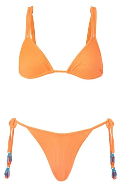 Maaji Triangle|Bikinis-Itza Reversible Sliding Triangle Bikini Top