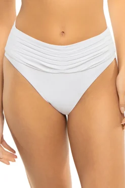Ramy Brook High Waist|Bikinis-Ivo Ruched Bikini Bottom