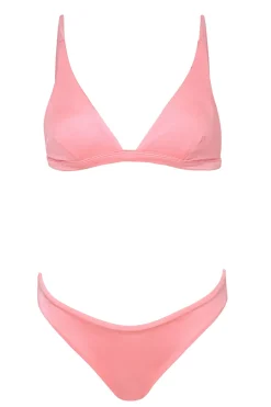 Maaji Triangle|Bikinis-Ivy Longline Reversible Triangle Bikini Top
