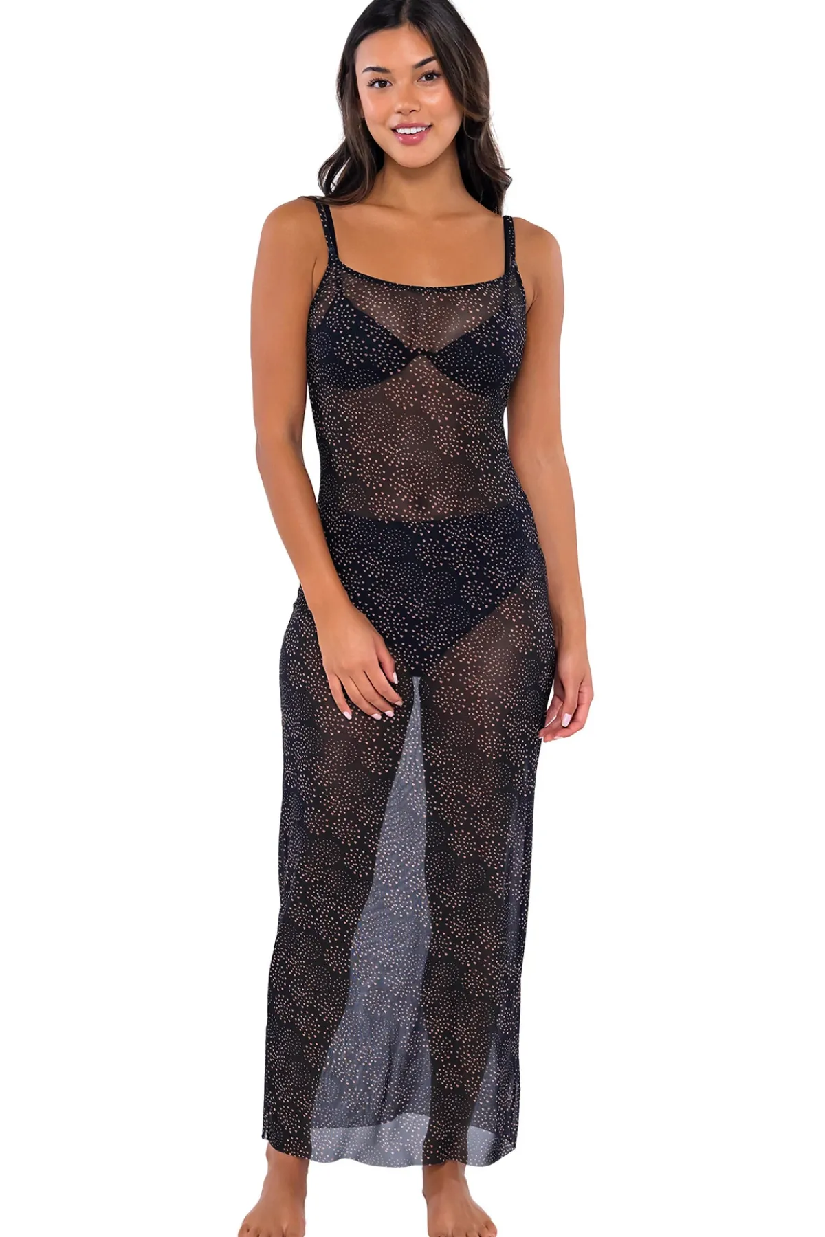 B. Swim Sundresses-Jacinta Mesh Cover Dress