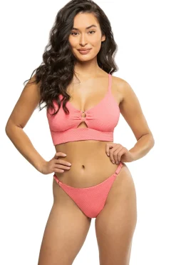 MaxSwim Bralette|Bikinis-Jojo Textured Bralette Top