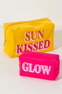 Shiraleah Bikini Bags|Bags-Joy Glow Pouch