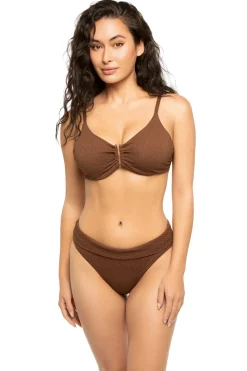 MaxSwim Bralette|Bikinis-Jules Textured Bralette Bikini Top