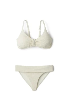 MaxSwim Bralette|Bikinis-Jules Textured Bralette Bikini Top