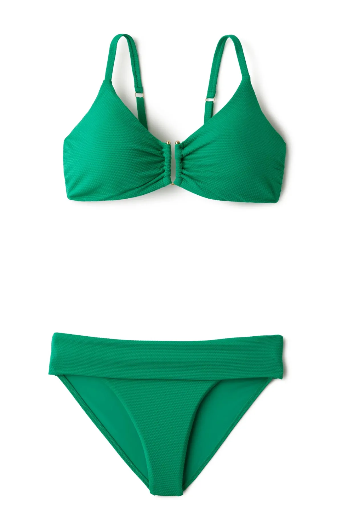 MaxSwim Bralette|Bikinis-Jules Textured Underwire Top