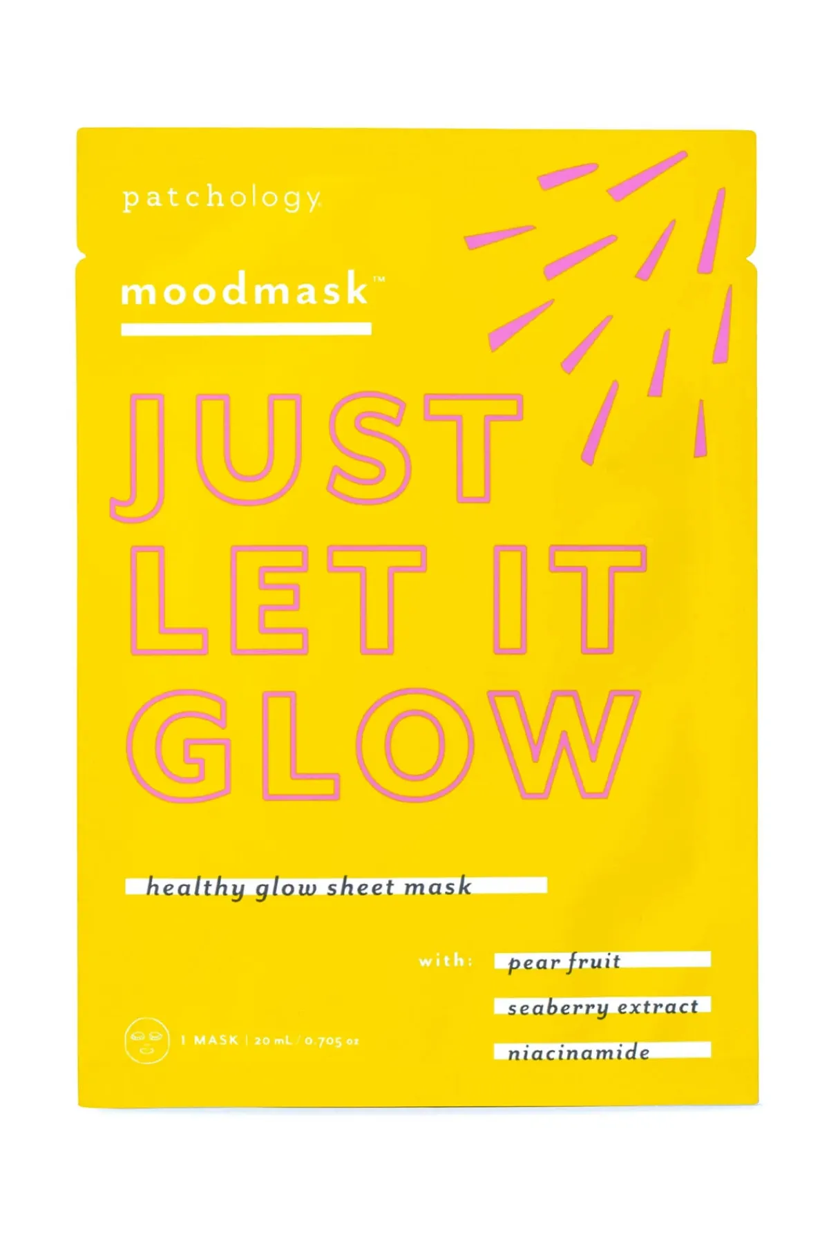 Patchology Beauty / Wellness-Just Let It Glow Skin Sheet Mask