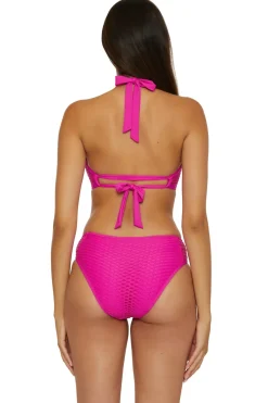 Becca by Rebecca Virtue High Neck|Halter-Kaia Halter Bikini Top