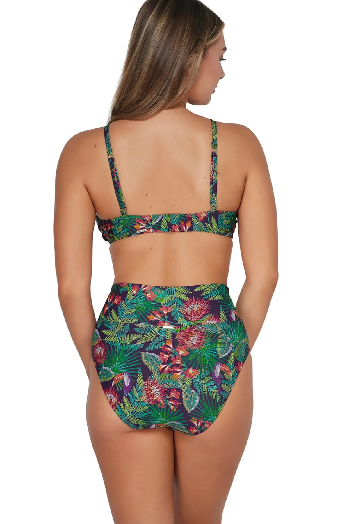 Sunsets Bikinis-Kauai Keyhole Bralette Bikini Top (E-H Cup)