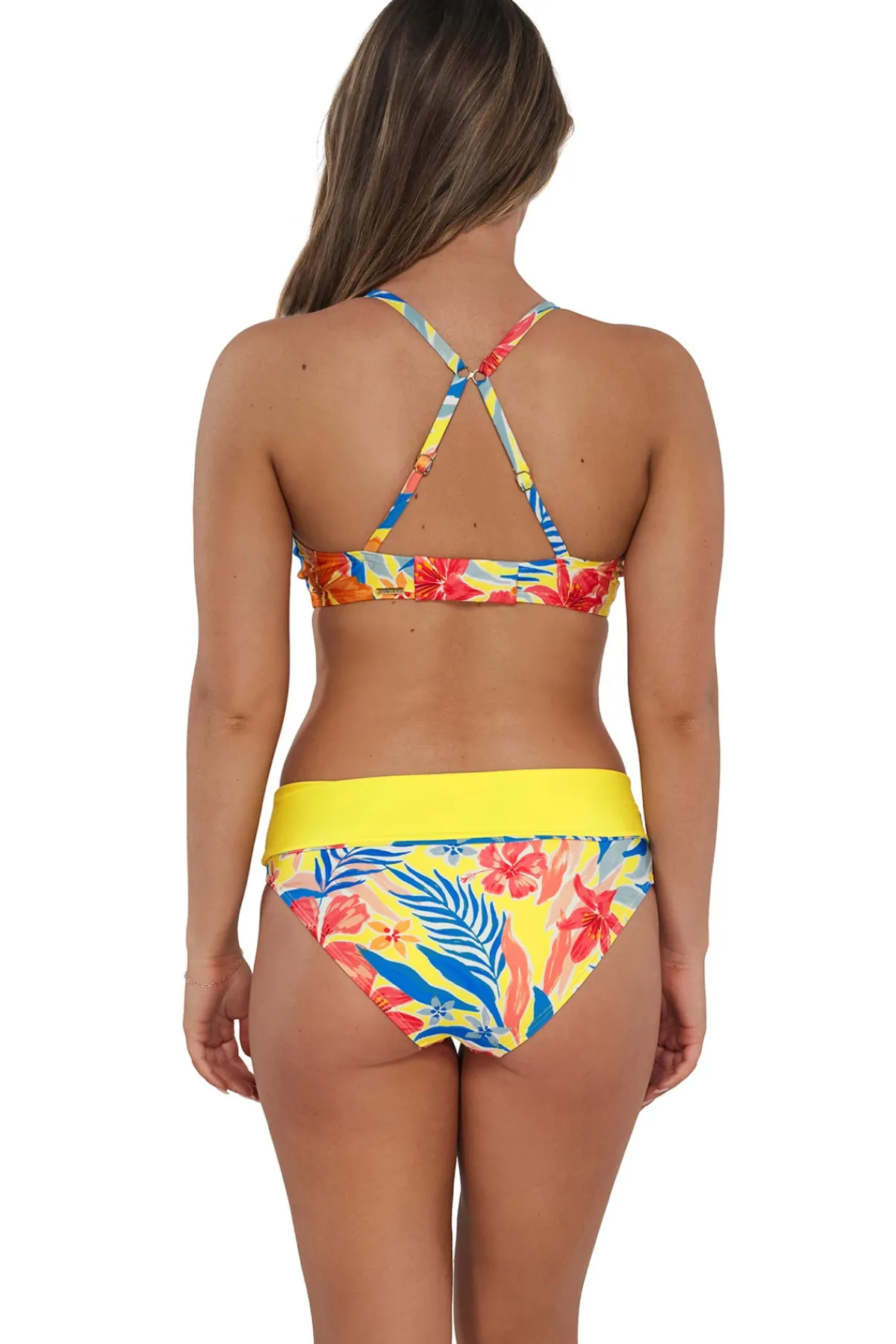 Sunsets Bikinis-Kauai Keyhole Underwire Bikini Top (D+ Cup)