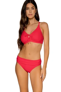 Sunsets Bikinis-Kauai Keyhole Underwire Bikini Top (E-H Cup)