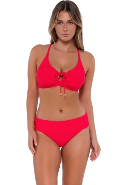 Sunsets Bikinis-Kauai Keyhole Underwire Bikini Top (E-H Cup)