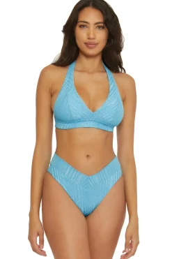 Becca by Rebecca Virtue Halter|Bikinis-Kenzie Halter Banded Bikini Top