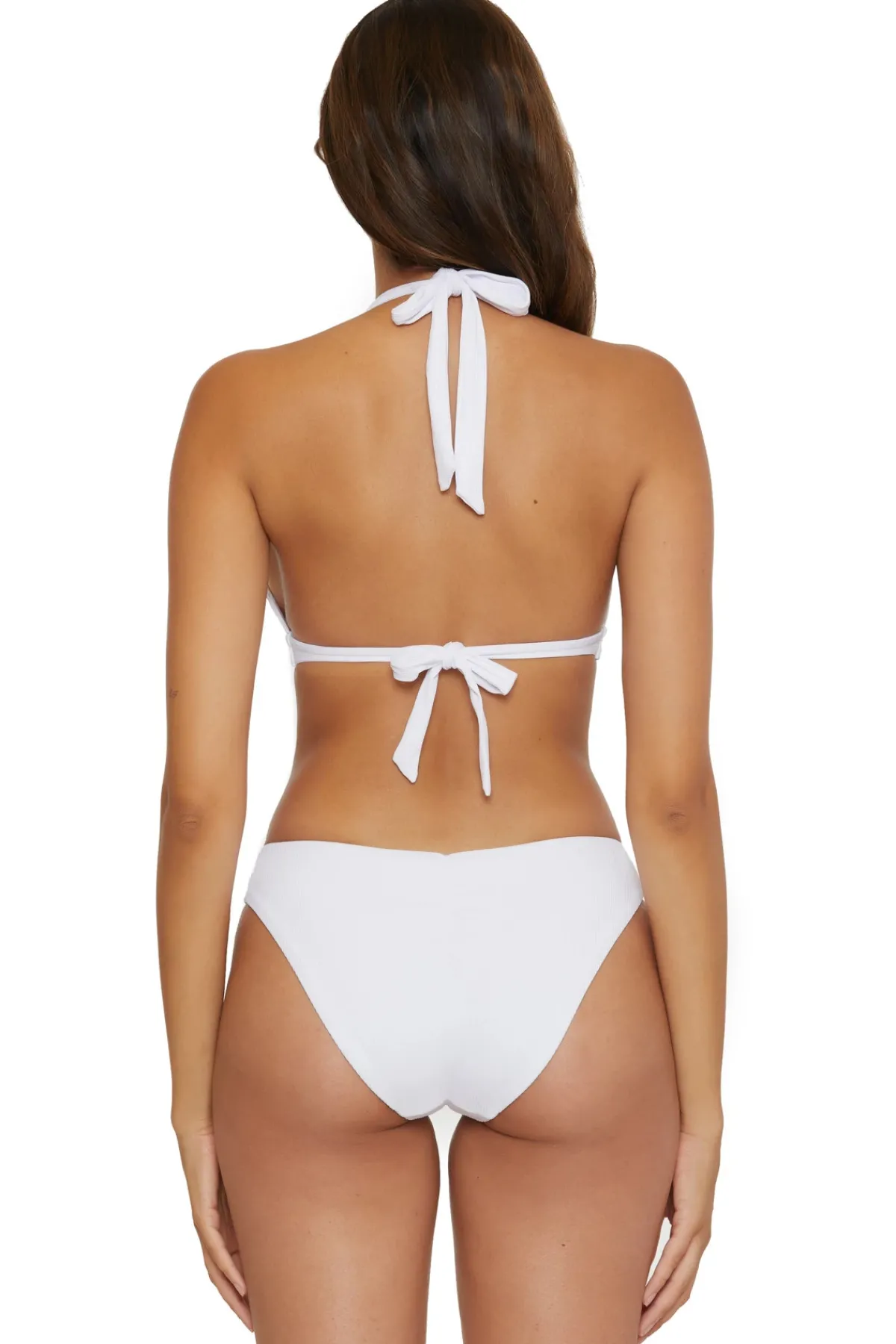 Becca by Rebecca Virtue Halter|Bikinis-Kira Strappy Halter Bikini Top