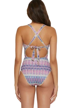 Becca by Rebecca Virtue Plunge|One Pieces-Kylam One Piece Swimsuit