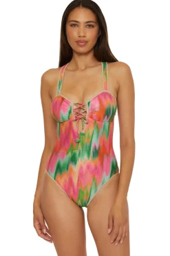 Becca by Rebecca Virtue Plunge|One Pieces-Kylam One Piece Swimsuit
