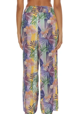 Becca by Rebecca Virtue Bottoms-Lace-Up Botanical Pants
