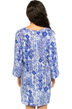 J. Valdi Tunics-Lace-Up Tunic