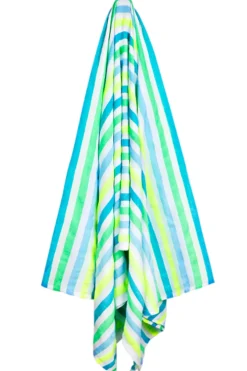 Las Bayadas Towels / Beach Blankets-Laguna Striped Beach Blanket