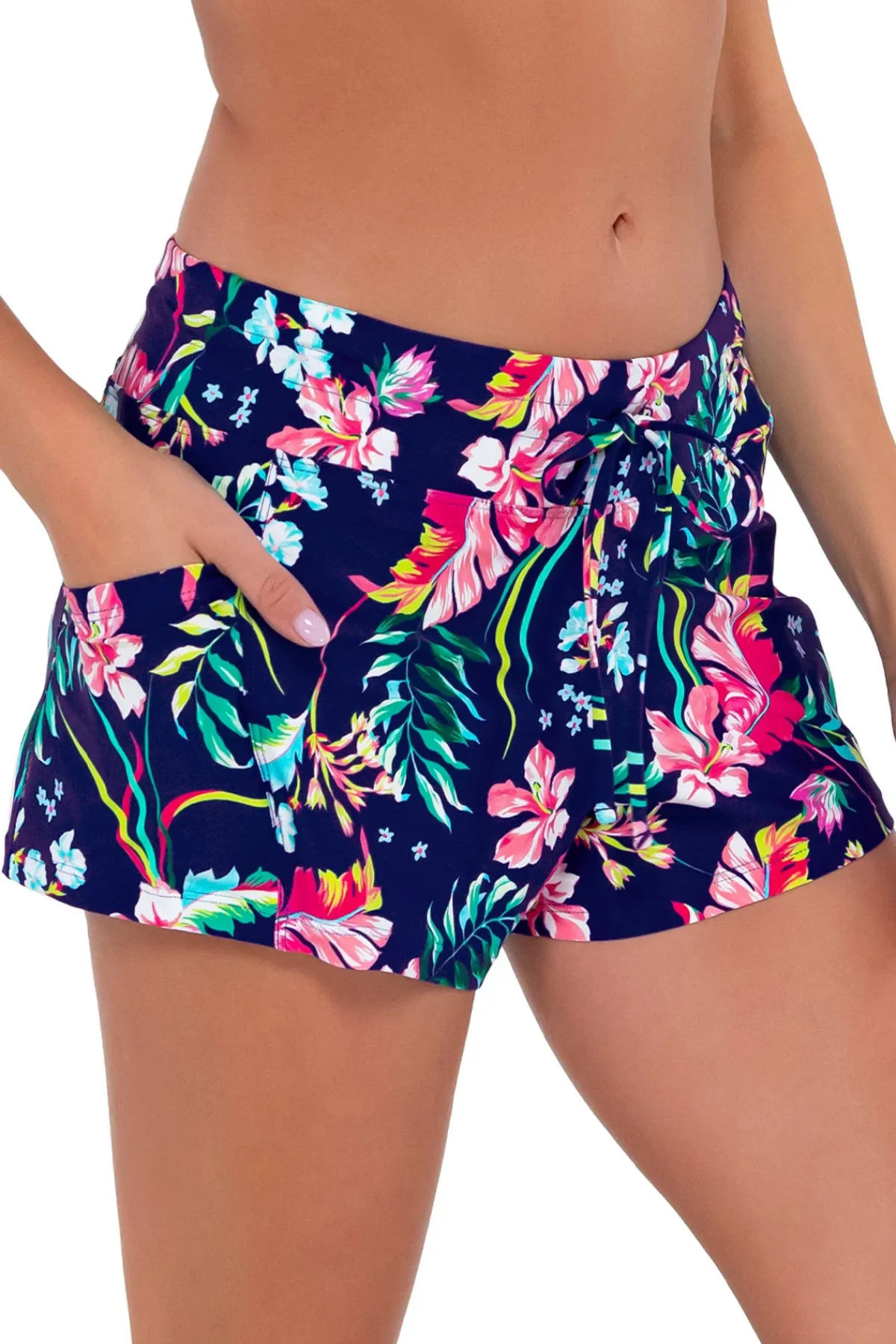 Sunsets Swim Short|Bikinis-Laguna Swim Short