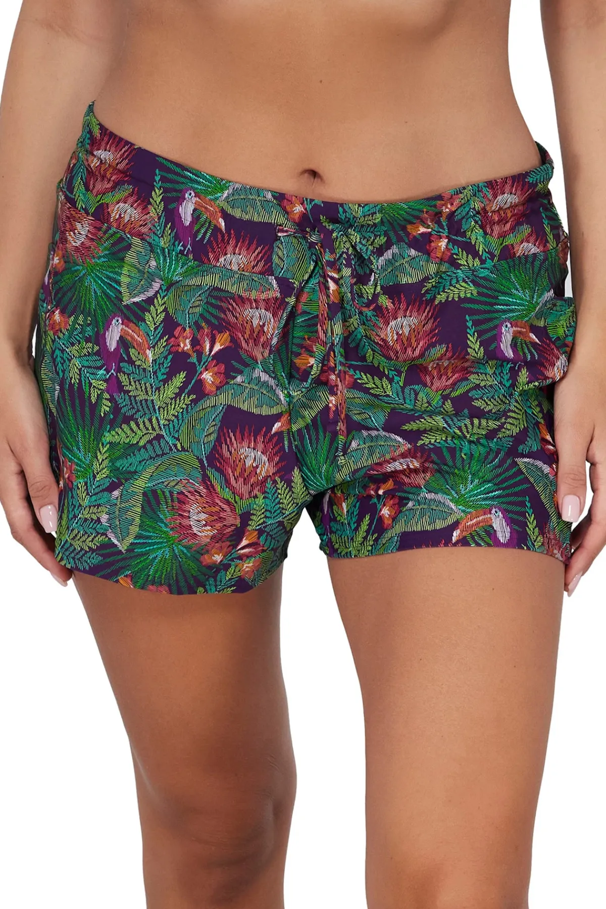 Sunsets Swim Short|Bikinis-Laguna Swim Short