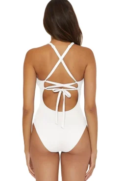 Soluna Plunge|One Pieces-Lake Side One Piece Swimsuit