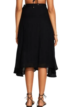 Vitamin A Bottoms-Lana Wrap Skirt