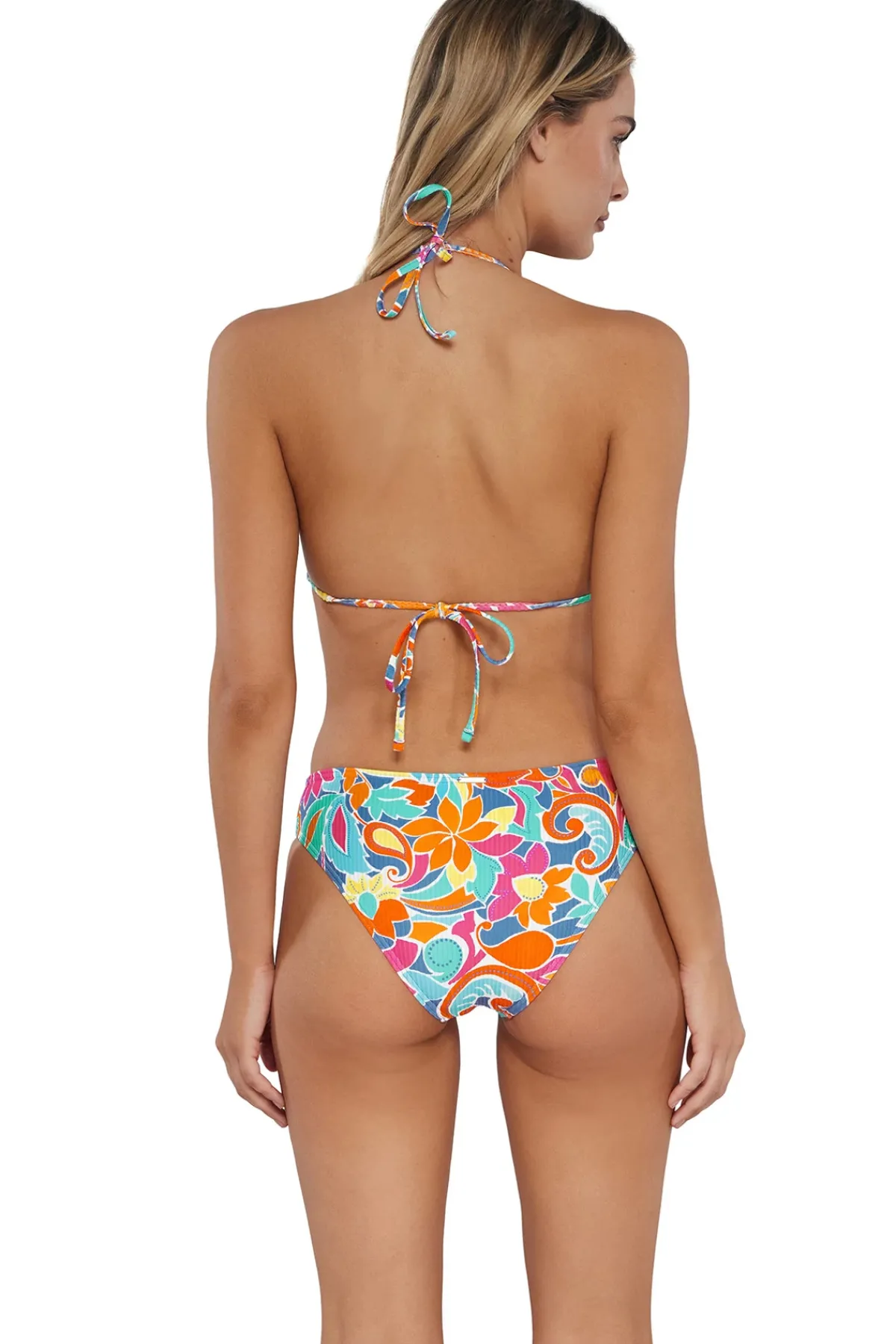 Sunsets Triangle|Halter-Laney Triangle Bikini Top