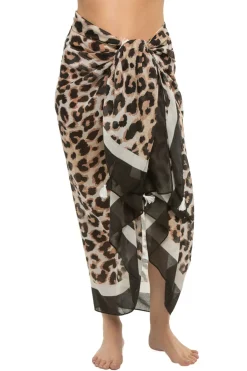 Accessory Concierge Sarongs / Pareos-Leopard Sarong