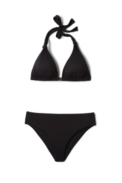 MaxSwim High Waist|Bikinis-Lex Textured High Waist Bottom