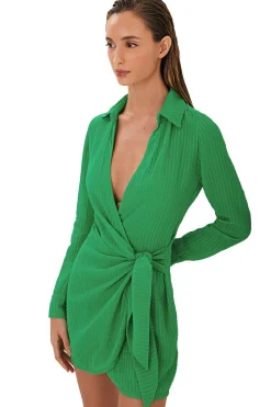 Vix Swimwear Sundresses-Lia Cover Up Mini Dress