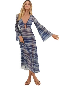 Vix Swimwear Sundresses-Lidi Mid Cover Up Dress