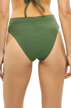 Summerful High Leg|High Waist-Lido Banded High Waist Bikini Bottom