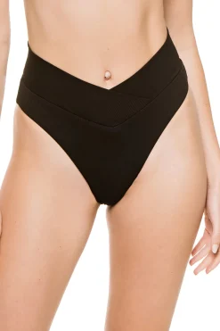 Summerful High Leg|High Waist-Lido Banded High Waist Bikini Bottom