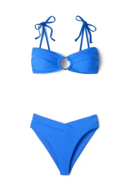 Summerful High Waist|High Leg-Lido Banded High Waist Bikini Bottom