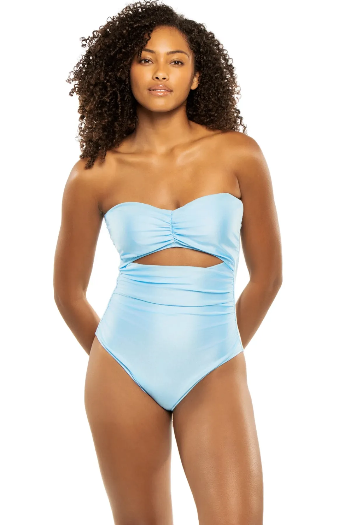 L'Agence Monokini / Cut Out|Bandeau-Lily One Piece Swimsuit