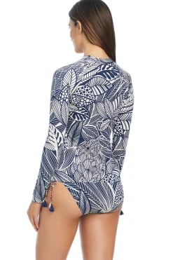 Bleu Rod Beattie Rash Guards|Rash Guard-Long Sleeve Zip-Front Rash Guard