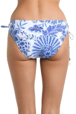 La Blanca Tie Side|Hipster-Loop Tie Side Hipster Bikini Bottom