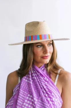 Sunshine Tienda Hats-Loraine Panama Palm Hat